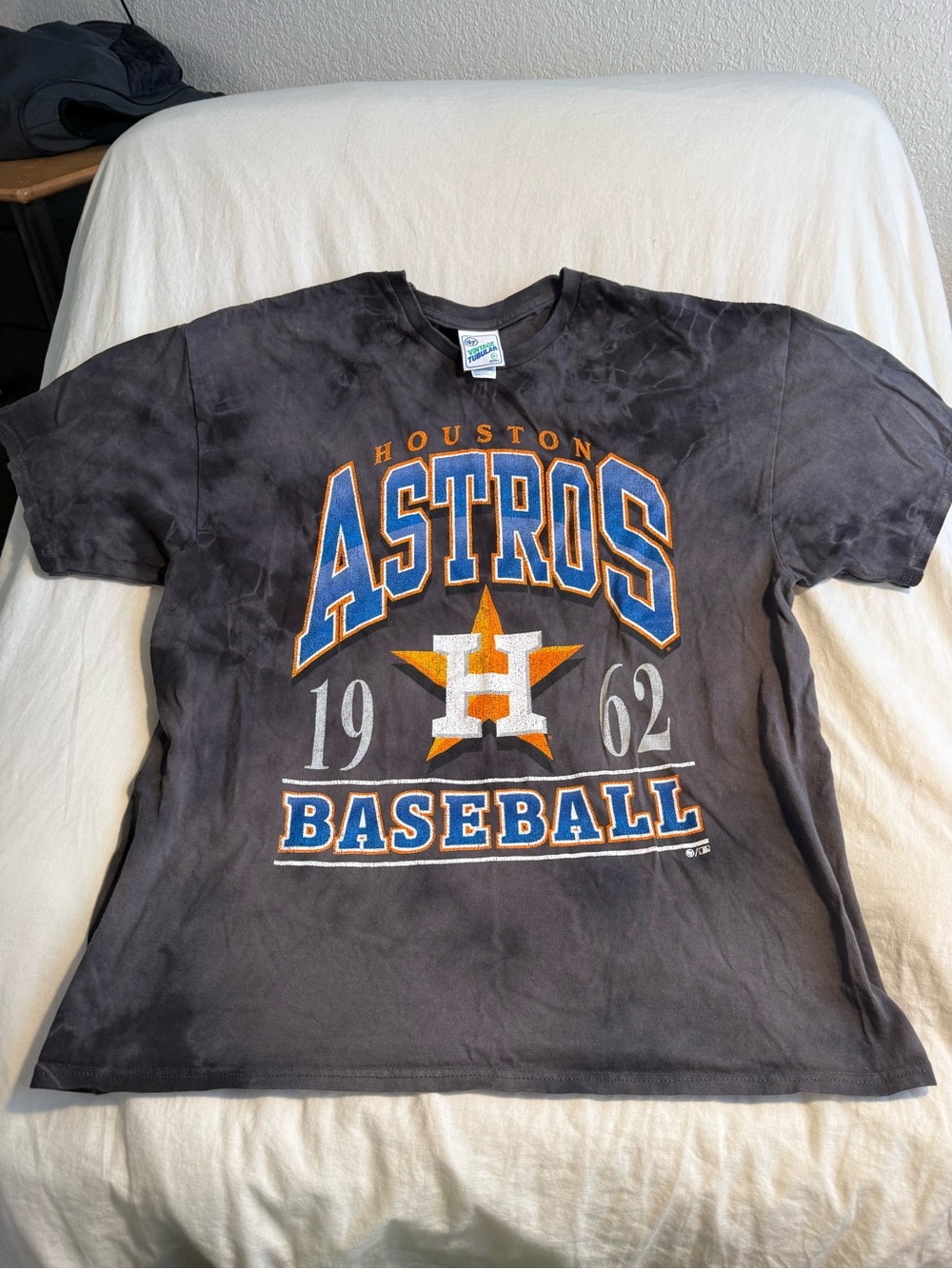 Houston Astros Baseball Adult Short-Sleeve Logo Tee - Size XL